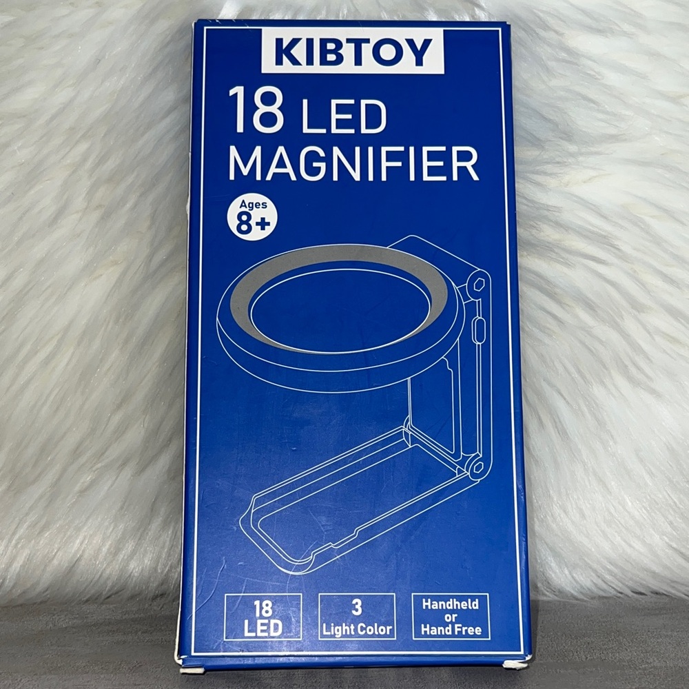KIBTOY 18 LED Magnifier
